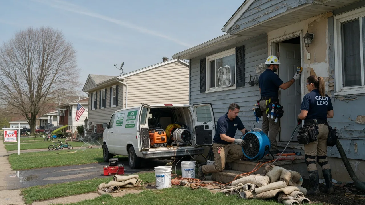 Flood Cleanup in Belleville, WI near me