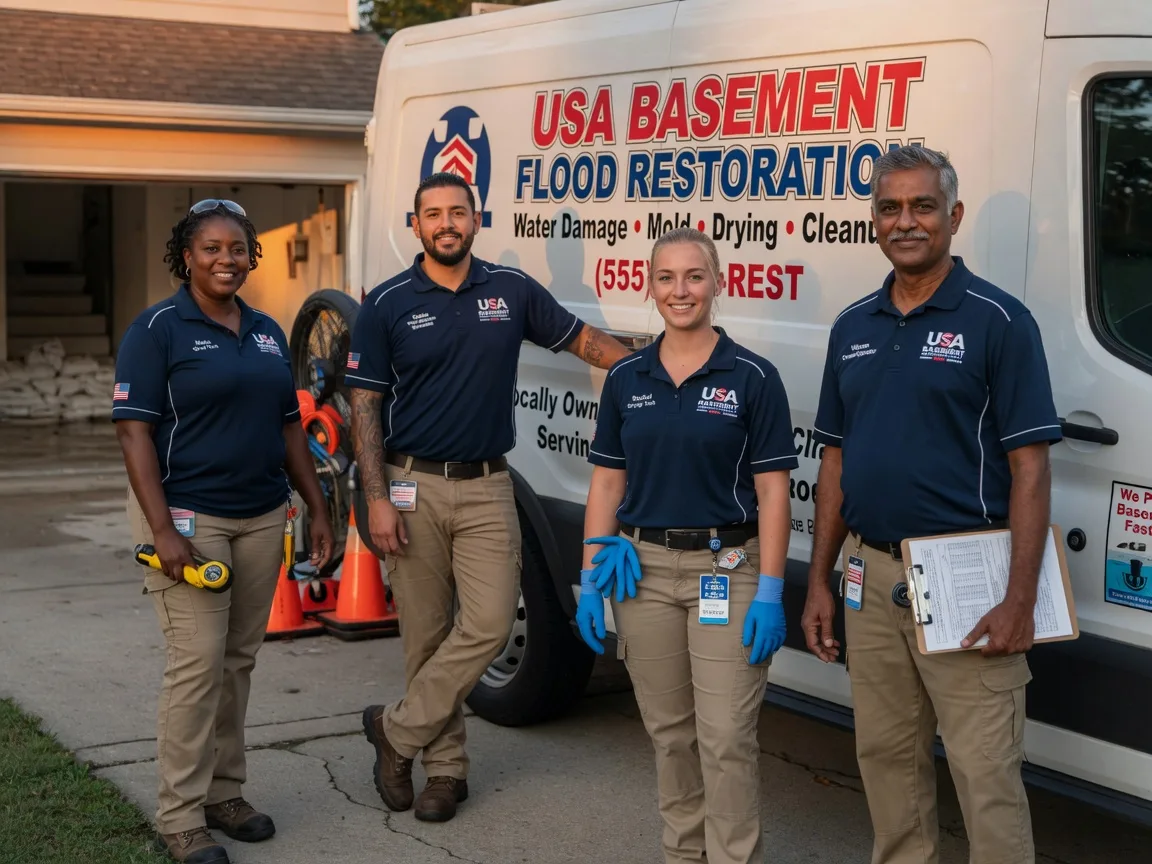 Basement Flood Cleanup company in Belleville, WI